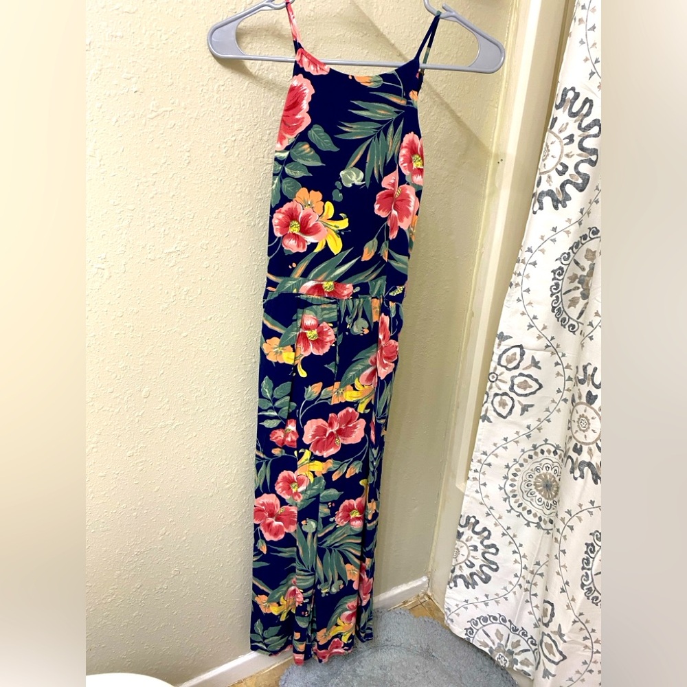 Floral jumpsuit
